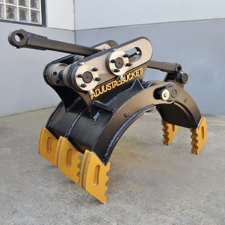 excavator rock grab
